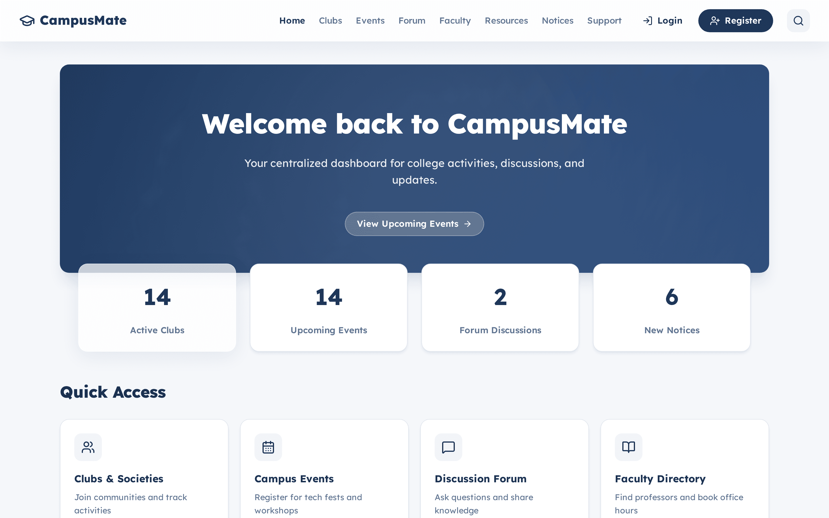 Unified College Interaction System